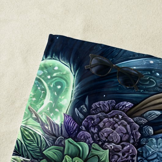 Mystical Celestial Witch ビーチタオル (インサイチュ)