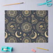 Mystical Celestial Witchcraft - Gold Botanical (2) 薄葉紙 (クラフト)