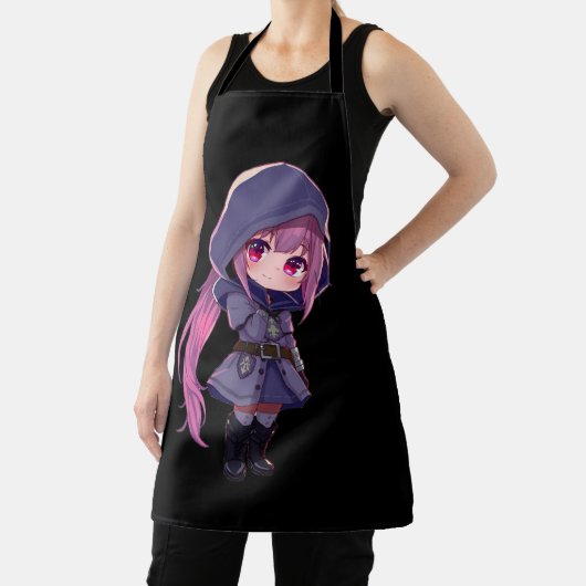 Mystical Chibi Apron – Cute Anime Style for Fantas エプロン (インサイチュ)