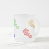 Mystical Cloud Creature Mug フロストグラスマグカップ (正面右)