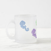 Mystical Cloud Creature Mug フロストグラスマグカップ (左)