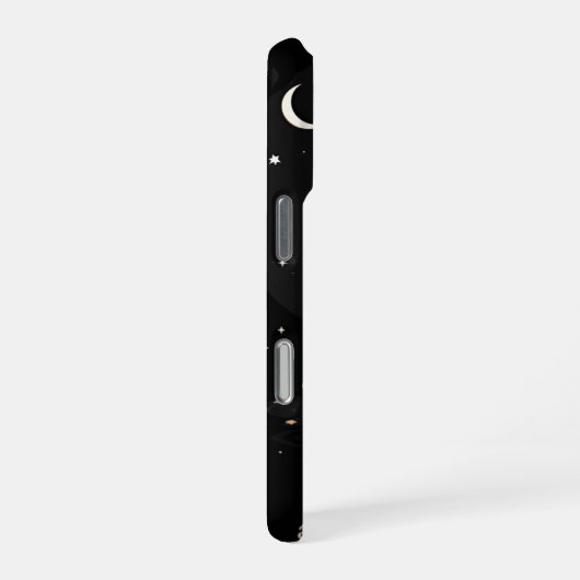  Mystical Coffee Cat iPhoneケース (右側面)