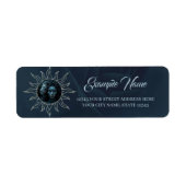 Mystical connection,  mystical woman and the lion. ラベル (正面)