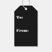 Mystical Cosmic Celestial Owl ギフトタグ (裏面)