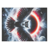 Mystical Cosmic Celestial Owl テーブルクロス (正面(横))