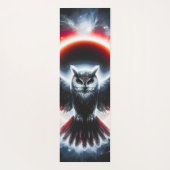 Mystical Cosmic Celestial Owl ヨガマット (裏面)