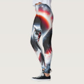 Mystical Cosmic Celestial Owl レギンス (左)