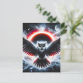 Mystical Cosmic Celestial Owl 案内ポストカード (スタンド正面)