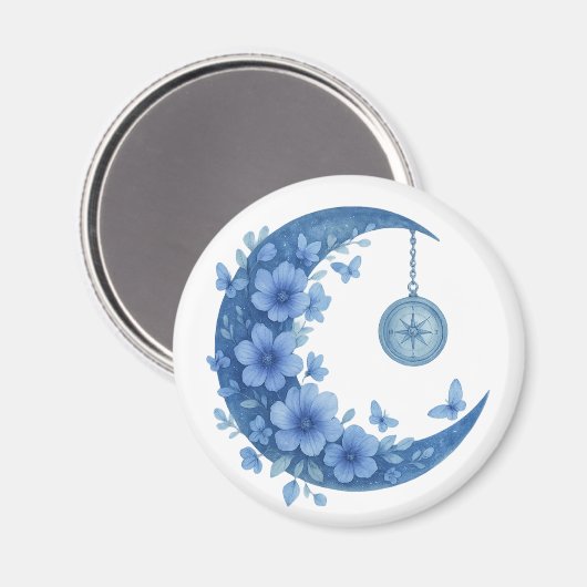 Mystical Crescent Moon マグネット (正面/裏面)