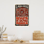Mystical Culture Art Print, Spanish Typography ポスター (キッチン)