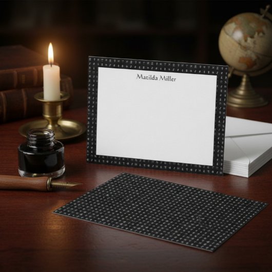 Mystical Custom Stationery ノートカード