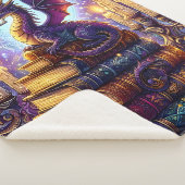 Mystical Dragon Wizard Books シェルパブランケット (3/4)