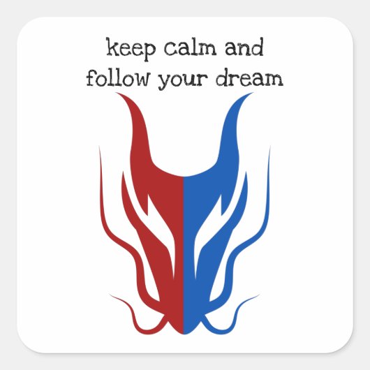 Mystical Dragoon Fantasy スクエアシール (正面)