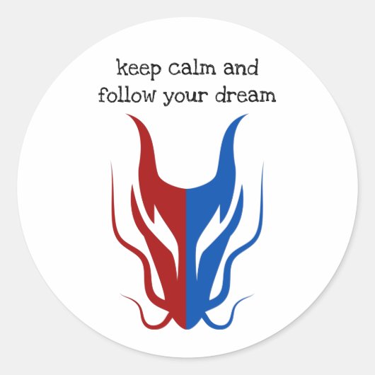 Mystical Dragoon Fantasy ラウンドシール (正面)