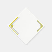 Mystical Egypt スタンダードカクテルナプキン (角)