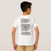 Mystical Egypt Tシャツ (裏面フル)