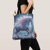 Mystical Enchanted Horse Tote Bag トートバッグ (クローズアップ)