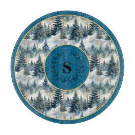 Mystical Evergreen Forest Cutting Board カッティングボード