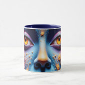 Mystical Face Art Can Cooler マグカップ (中央)