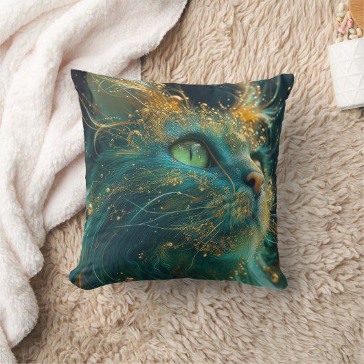 Mystical Feline クッション (ブランケット)