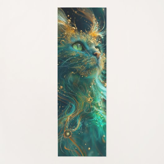 Mystical Feline ヨガマット (正面)