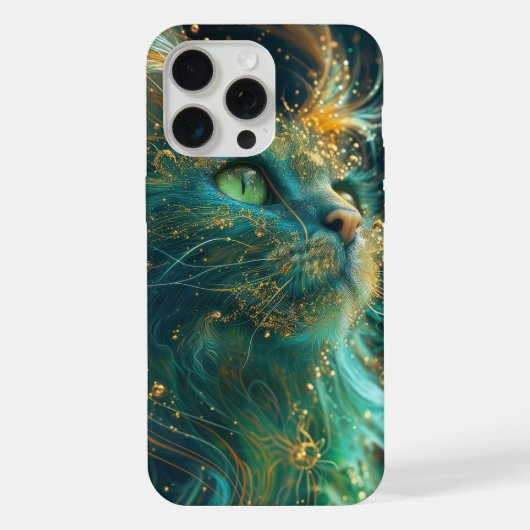 Mystical Feline iPhoneケース (裏面)