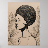 Mystical Feminine African Vibe ポスター (正面)