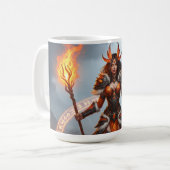 Mystical Fire Shaman Mug コーヒーマグカップ (正面左)