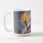 Mystical Fire Shaman Mug コーヒーマグカップ (左)