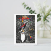 Mystical Fire Wizard Magician ポストカード (スタンド正面)