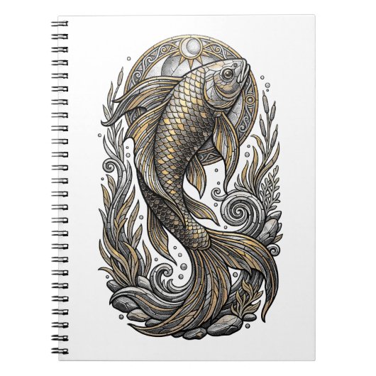 Mystical Fish ノートブック (正面)
