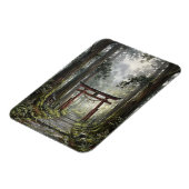 Mystical forest and torii gate that symbolizes it マグネット (左側)