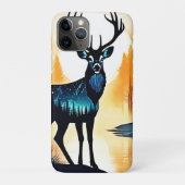 Mystical Forest Deer Case-Mate iPhoneケース (裏)