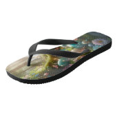 Mystical Forest Fairy Magical Spring Eggs ビーチサンダル (アングル)