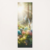 Mystical Forest Fairy Magical Spring Eggs ヨガマット (正面)