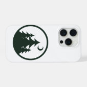 mystical forest  nature adventure  camping card iPhoneケース (裏面横)