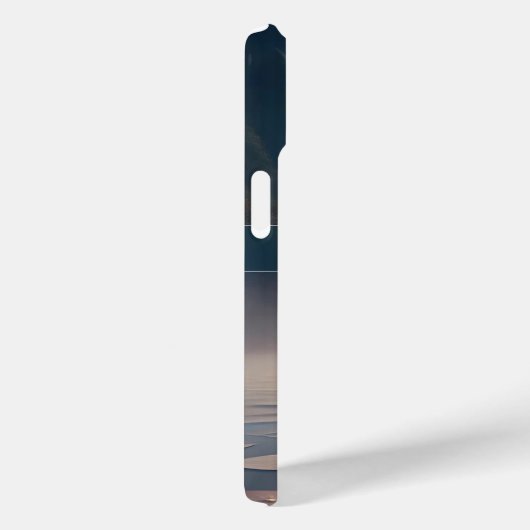 Mystical Full Moon Lotus with Custom Name Case-Mate iPhoneケース (裏面 / 右)