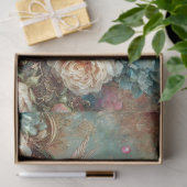 Mystical Garden Hummingbird & Rose Decoupage  薄葉紙 (ギフト)