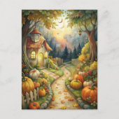 Mystical Garden Welcome Fall シーズンポストカード (正面)