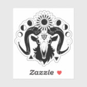 Mystical goat sticker シール (シート)