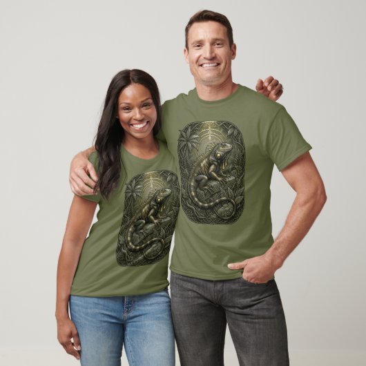 Mystical Iguana Tシャツ (ユニセックス)