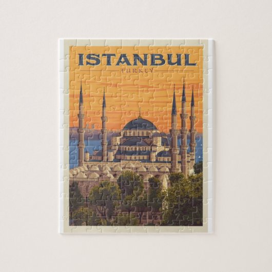 "Mystical Istanbul Puzzle – Gateway Between East & ジグソーパズル (縦)