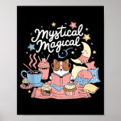 Mystical Magical Retro Aesthetic Space Gift Men Wo ポスター (正面)