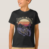 Mystical Magical Retro Aesthetic Space Gift Men Wo Tシャツ (正面)