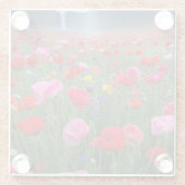 Mystical Meadow of Colours ガラスコースター (裏面)