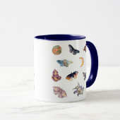 Mystical Moth Crystal Coffee Mug マグカップ (正面右)