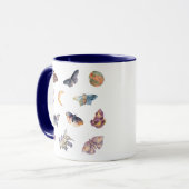 Mystical Moth Crystal Coffee Mug マグカップ (正面左)