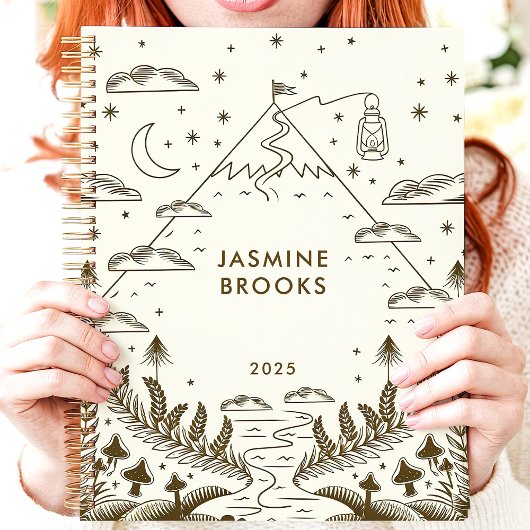 Mystical Mountain Journey 2025 名前入り プランナー手帳