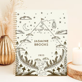 Mystical Mountain Journey 2025 名前入り プランナー手帳