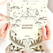 Mystical Mountain Journey 2025 名前入り プランナー手帳